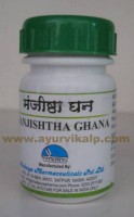 Chaitanya, MANJISHTHA GHANA, (Rubia Cordifolia) 60 Tablets, Uterine Tonic